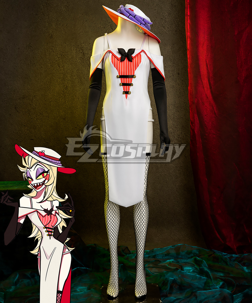 EZcosplay Original Design Hazbin Hotel Female Lucifer Morningstar Cosplay Costume