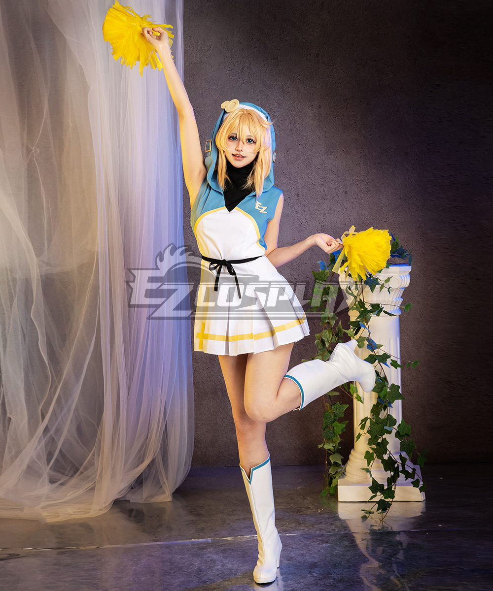 [Pre sale]Ezcosplay Original Guilty Gear -Strive-Bridget Cheerleading Uniforms Specialty Dresses Cosplay Costume