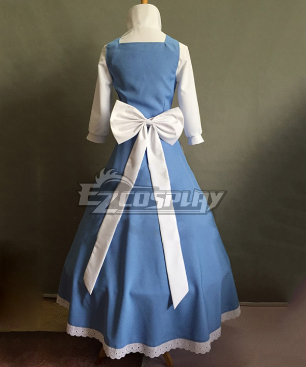 2015 New Beauty and the Beast Costume Adult Belle Maid Dress Women
