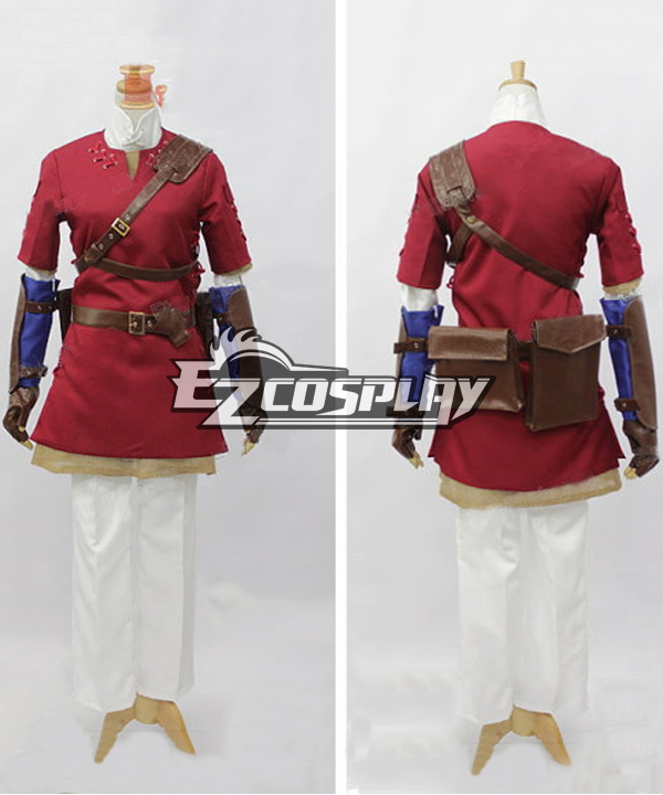 TLOZ Twilight Princess Red Link Cosplay-Kostüm