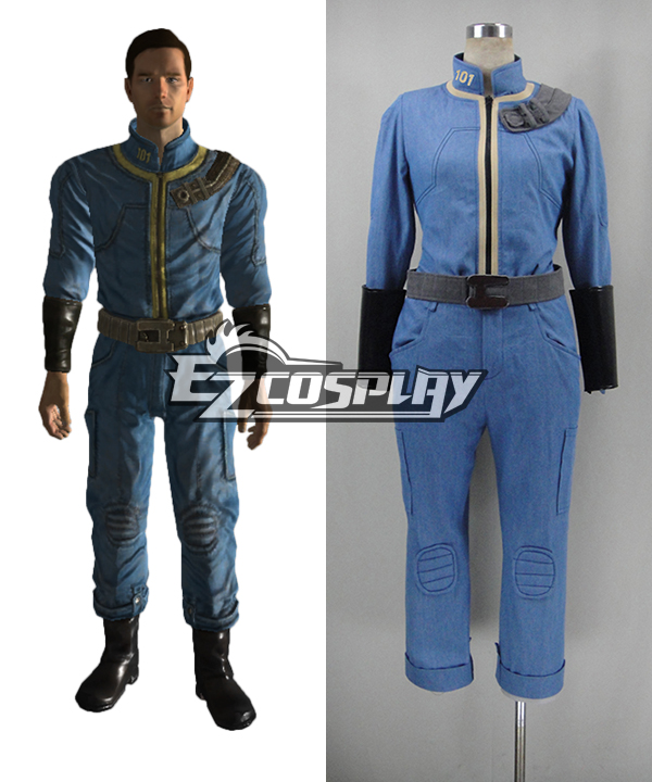 Fallout 3 New Vegas Van Buren Nummeriertes Vault 101-Overall Cosplay-Kostüm