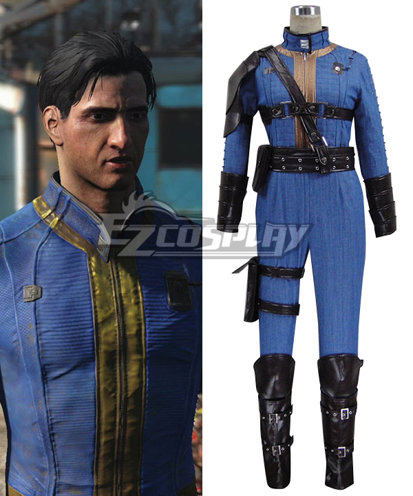 Fallout 4 Sole Survivor Nate Nora Cosplay Costume