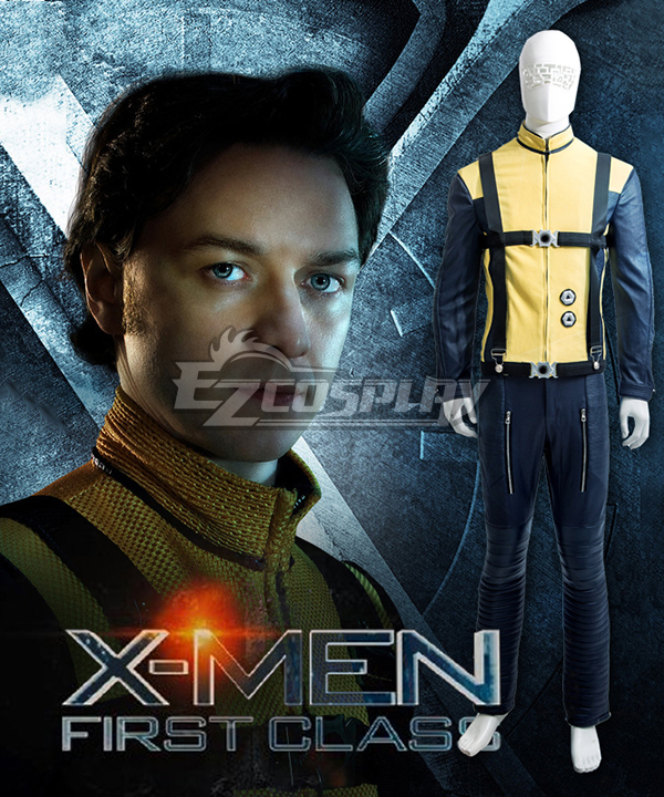 

Marvel X Men X-Men: First Class Charles Xavier Professor X Cosplay Costume