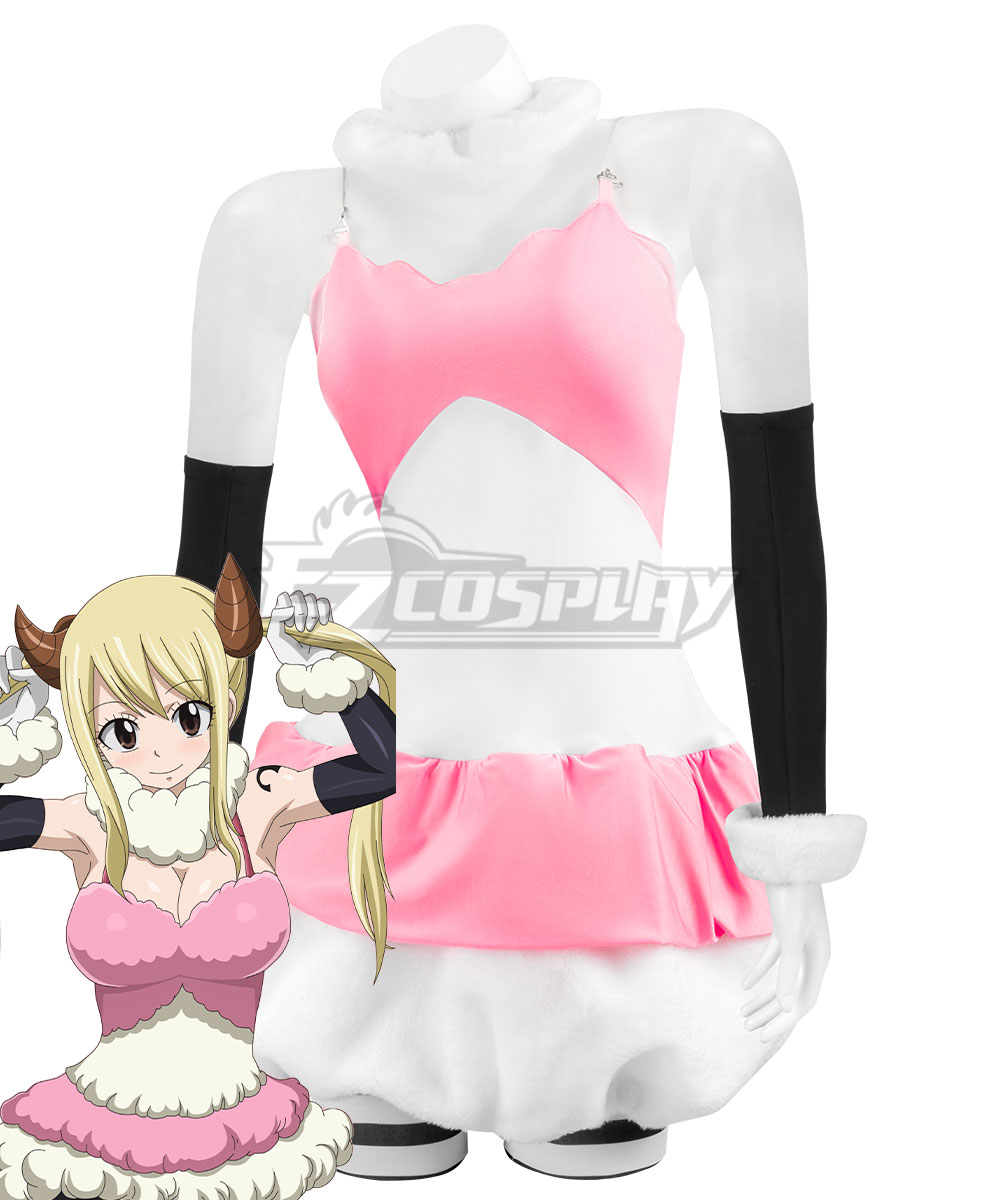 Fairy Tail Aries   Lucy Heartfilia Cosplay Costume