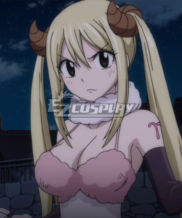 Fairy Tail Aries   Lucy Heartfilia Cosplay Costume