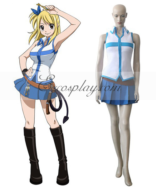 Fairy Tail Heartfilia Cosplay Costume - A Edition