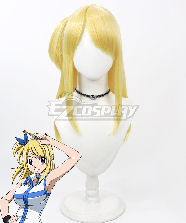 Fairy Tail Lucy Heartfilia Yellow Cosplay Wig