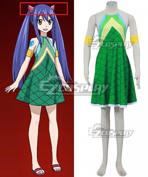 

Fairy Tail Tenrou Island Arc Wendy Marvell Headwear Ear Cosplay Accessory Prop