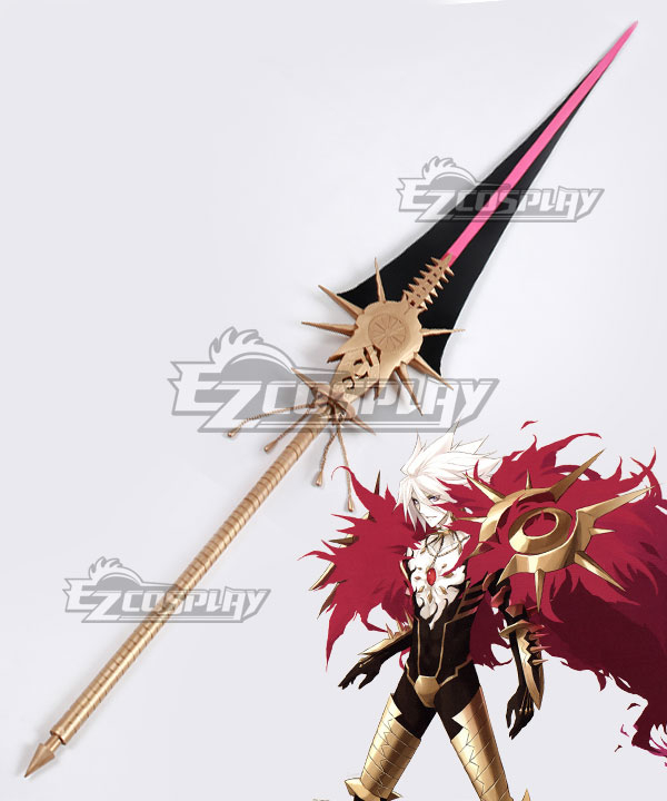 Fate Apocrypha Fate Grand Order Lancer of Red Karna Spear Cosplay Weapon Prop