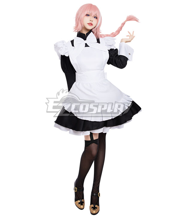 Fate Apocrypha FGO Astolfo Maid Servant Uniform Dress Cosplay Costume