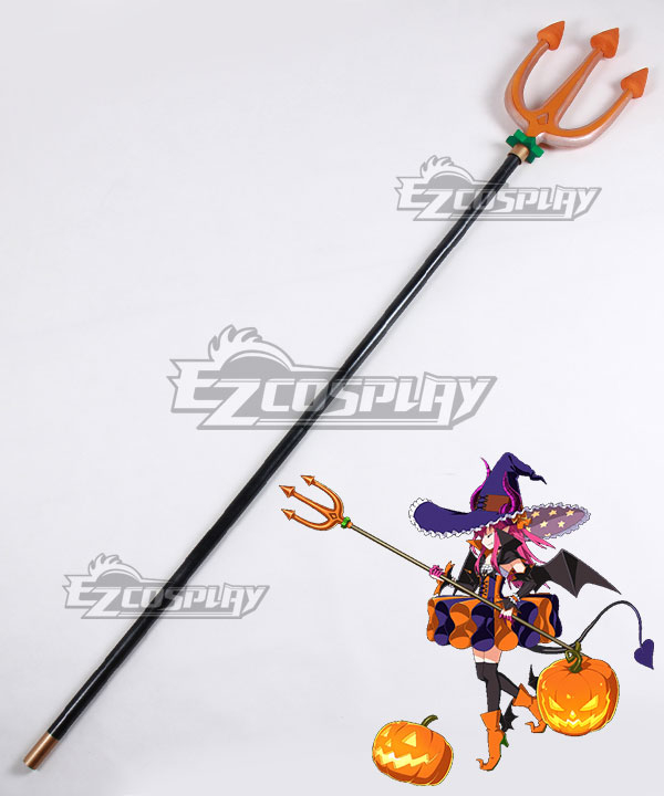 Fate EXTRA CCC Fate Grand Order Caster Elizabeth Bathory Halloween Trident Cosplay Weapon Prop