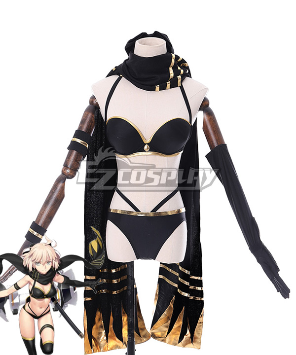 Fate Grand Order 2019 Summer Okita Souji Swimsuit Cosplay Costume
