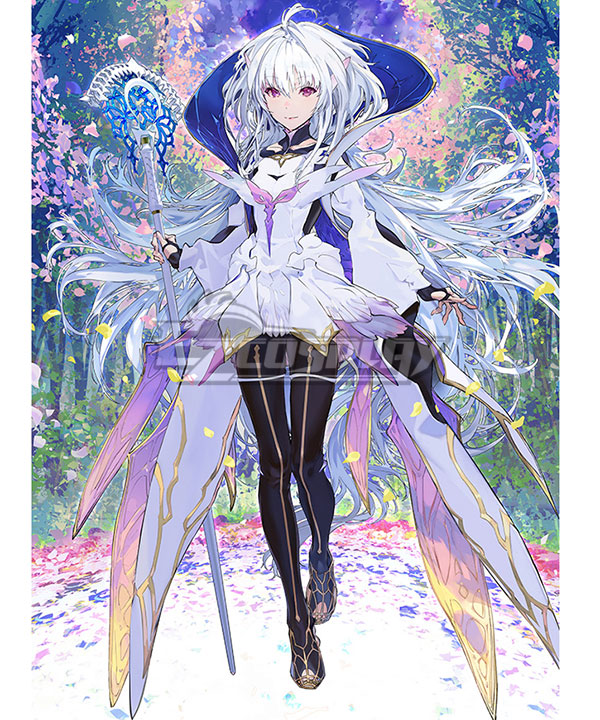 Fate Grand Order Kadoc Zemlupus Silver Cosplay Wig 8982