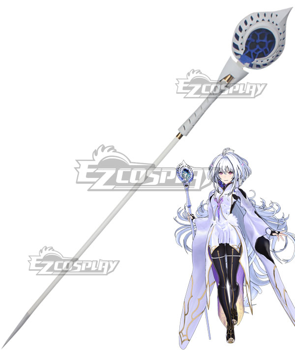 Fate Grand Order Arcade Prototype Caster Merlin Stave Cosplay Weapon Prop
