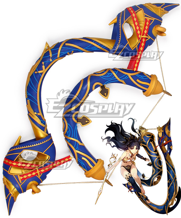 Fate Grand Order Archer Ishtar Rin Tohsaka Bow Cosplay Weapon Prop