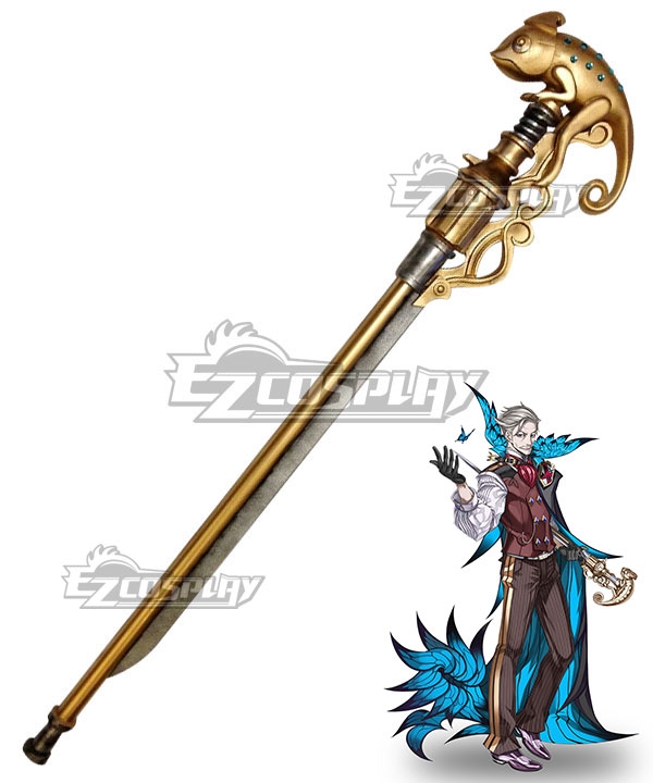 Fate Grand Order Archer James Moriarty Crutch Cosplay Weapon Prop