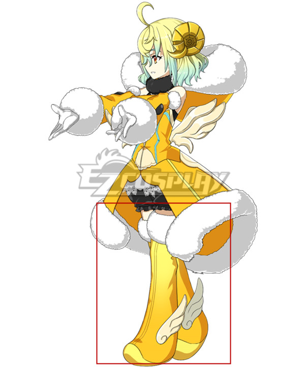 Fate Grand Order Archer Paris Ascension Ⅲ Yellow Shoes Cosplay Boots