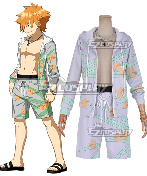 Fate Grand Order Archer Robin Hood Swimsuit Cosplay Costume