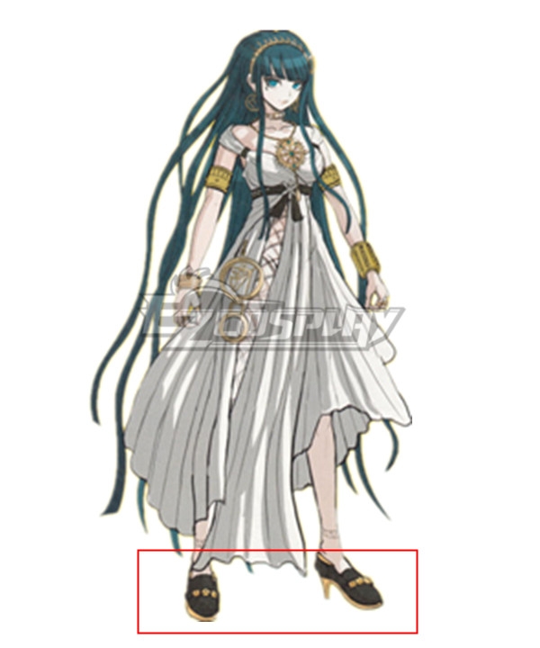 Fate Grand Order Assassin Cleopatra Black Golden Cosplay Shoes