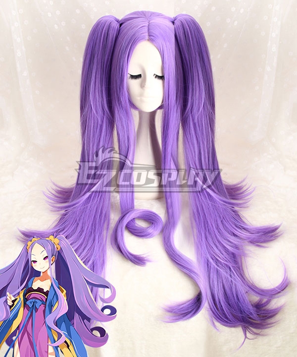 Fate Grand Order Assassin Wu Zetian Purple Cosplay Wig