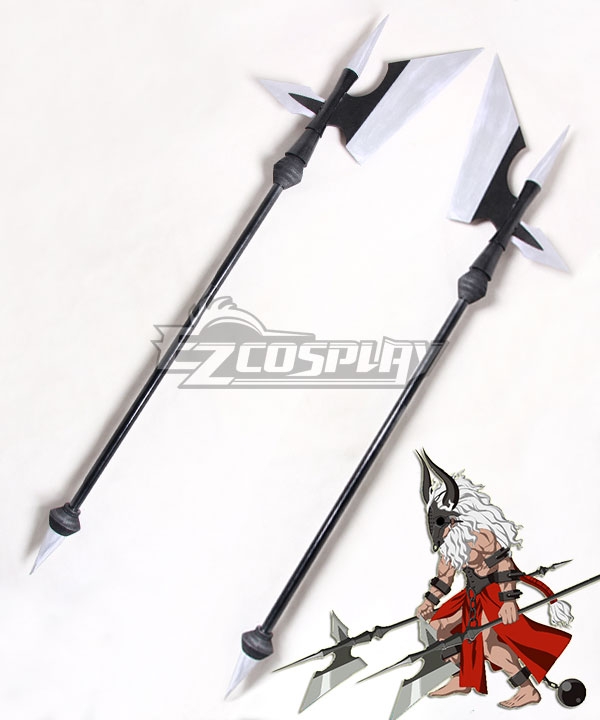 Fate Grand Order Berserker Asterios Sprite 1 Two Hatchets Cosplay Weapon Prop