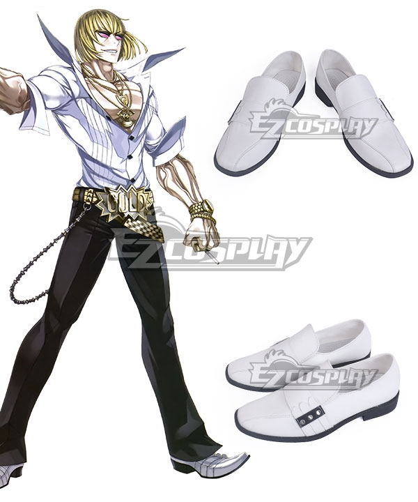 Fate Grand Order Berserker Sakata Kintoki White Cosplay Shoes