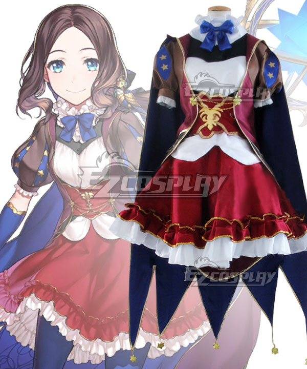 Fate Grand Order Caster Leonardo Da Vinci-chan Lily Cosplay Costume