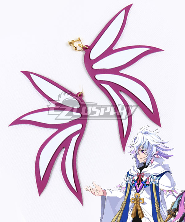 Fate Grand Order Caster Merlin Earrings Cosplay Accessory Prop