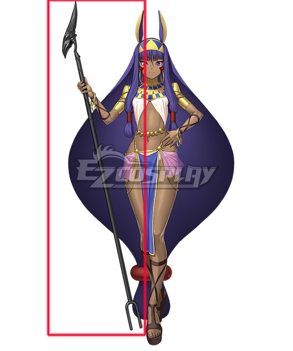Fate Grand Order Caster Nitocris Stick Cosplay Weapon Prop