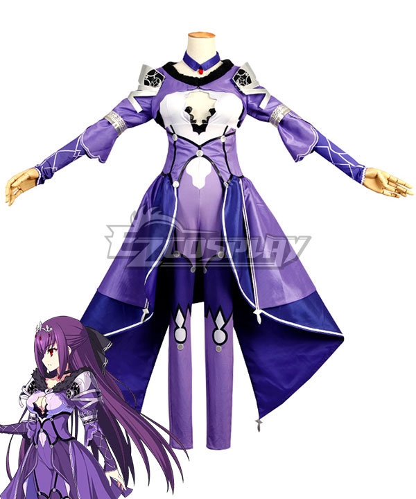 Fate Grand Order Caster Scathach Sprite 2 Cosplay Costume