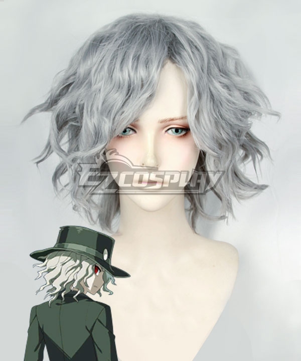 Fate Grand Order Edmond Dantes Silver Grey Cosplay Wig
