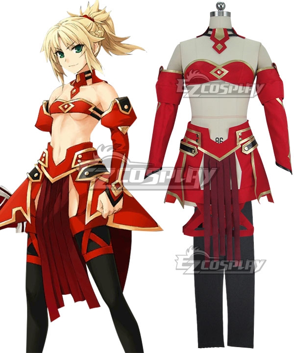Fate Grand Order Fate Apocrypha Saber Mordred Cosplay Costume