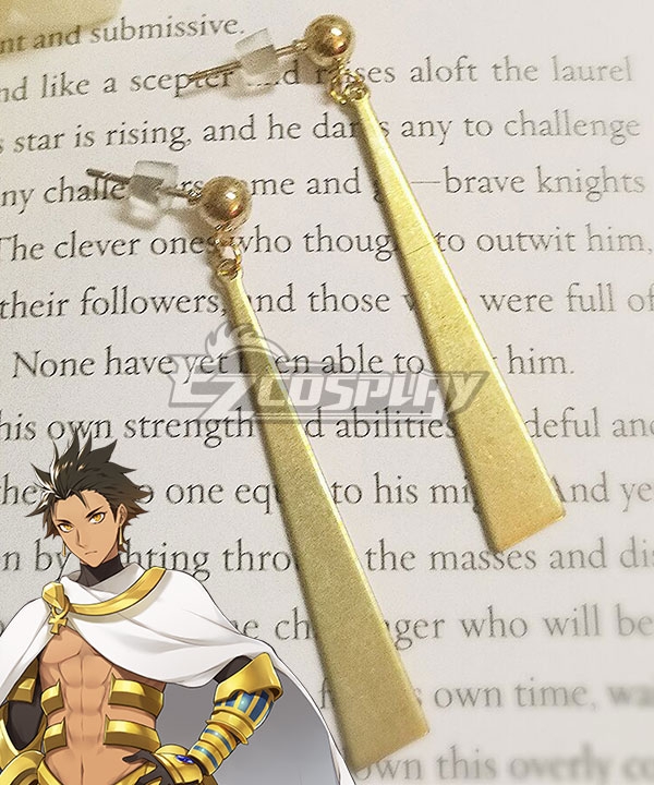 Fate Grand Order Fate Prototype Rider Ramessess II Stud Earring Cosplay Accessory Prop
