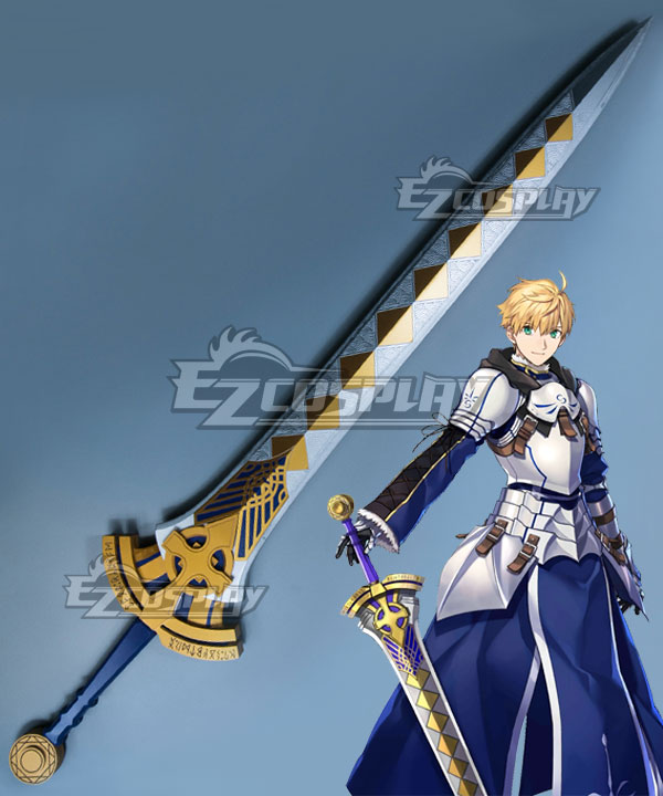 Fate Grand Order Fate Prototype Saber Arthur Pendragon Sword Scabbard Cosplay Weapon Prop