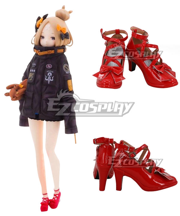 Fate Grand Order FGO 2018 Anniversary Foreigner Abigail Williams Red Cosplay Shoes