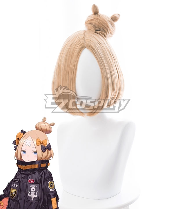 Fate Grand Order FGO 2018 Anniversary Foreigner Abigail Williams Yellow Cosplay Wig - 235Y