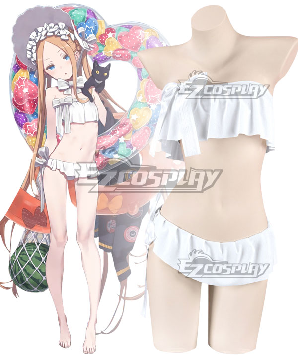 Fate Grand Order FGO Abigail Williams Swimsuit Cosplay Costume