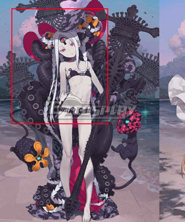 Fate Grand Order FGO Abigail Williams Swimsuit Stage 1 Silver Cosplay Wig
