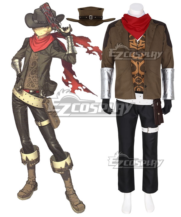 Fate Grand Order FGO Archer Billy The Kid Cosplay Costume