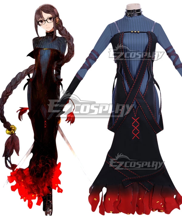 Fate Grand Order FGO Assassin Yu Miaoyi  Ver1 Cosplay Costume