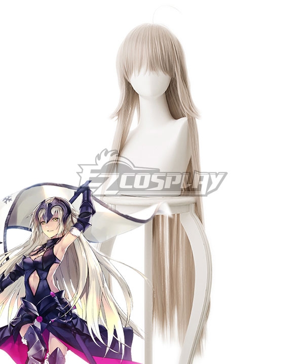 

Fate Grand Order FGO Avenger Jeanne D'Arc Alter Light Flaxen Cosplay Wig - 235GA