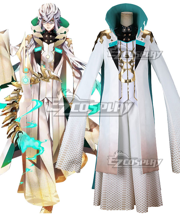 Fate Grand Order FGO Caster Asclepius Cosplay Costume