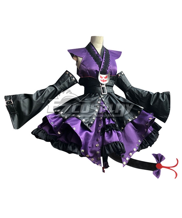 Fate Grand Order FGO FES 2019: Chaldea Park Elizabeth Bathory Halloween Kimono Cosplay Costume