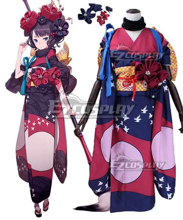 Fate Grand Order FGO Katsushika Hokusai Cosplay Costume