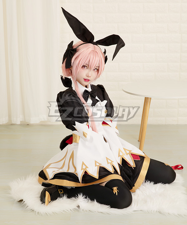 Fate Grand Order FGO Saber Astolfo Stage 3 Maid Halloween Cosplay Costume