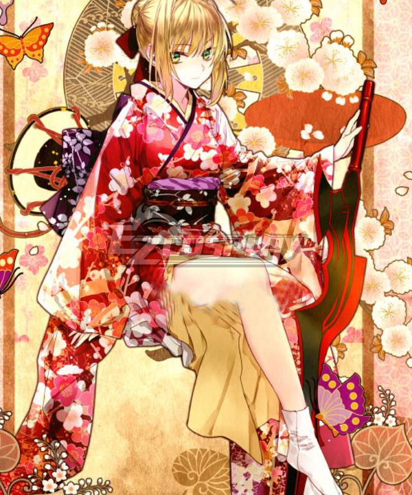 

Fate Grand Order FGO Saber Caster Nero Claudius Bathrobe Cosplay Costume