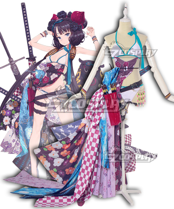 Fate Grand Order FGO Saber Hokusai Cosplay Costume