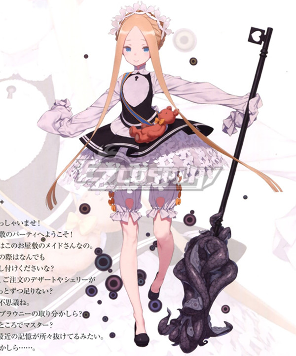 

Fate Grand Order Foreigner Abigail Williams Formal Craft Cosplay Costume