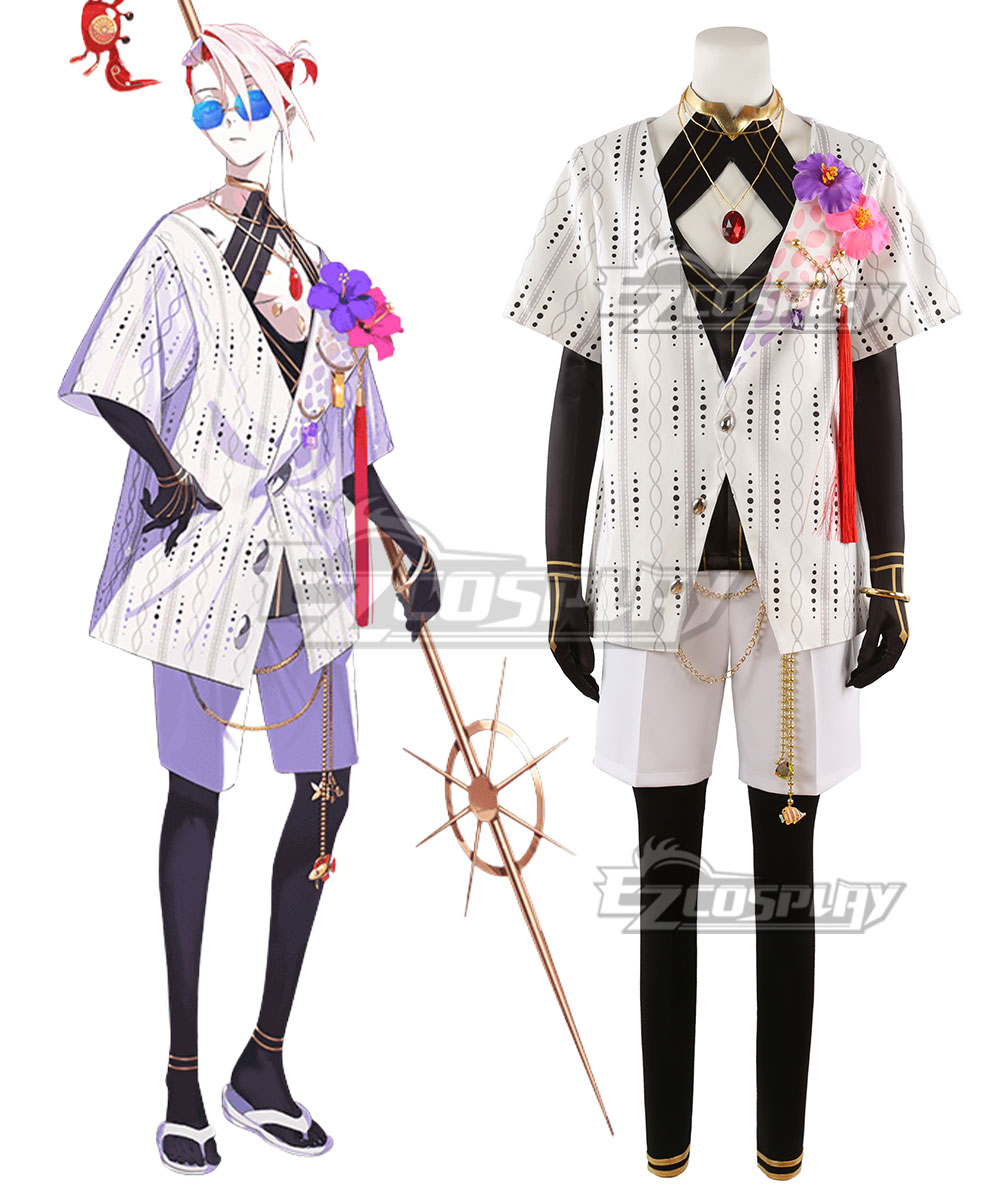 Fate Grand Order Karna Summer Clothing Cosplay Costume