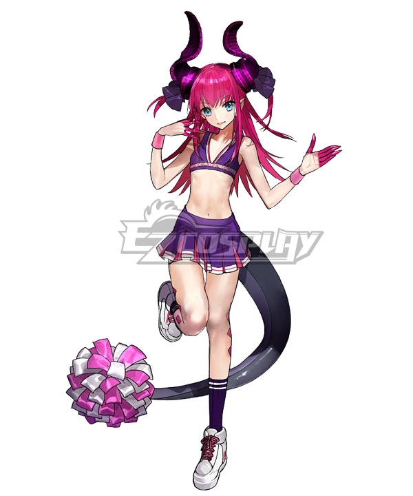 

Fate Grand Order Lancer Elizabeth Bathory Cheerleader Cosplay Costume